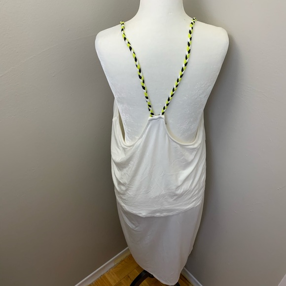 Bench | White Elastic Waist Tiered Dress - Picture 6 of 9
